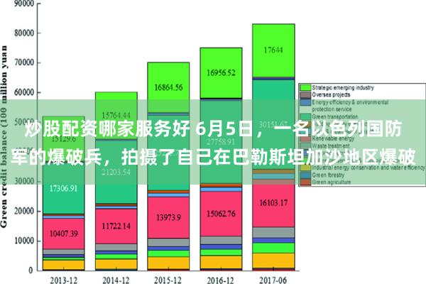 炒股配资哪家服务好 6月5日，一名以色列国防军的爆破兵，拍摄了自己在巴勒斯坦加沙地区爆破