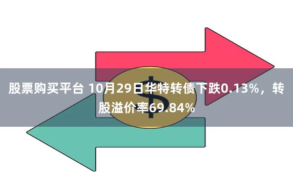 股票购买平台 10月29日华特转债下跌0.13%，转股溢价率69.84%