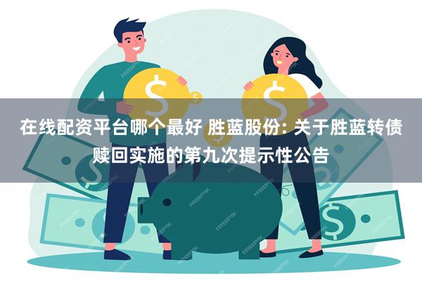 在线配资平台哪个最好 胜蓝股份: 关于胜蓝转债赎回实施的第九